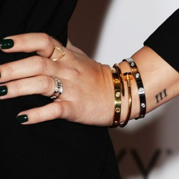 Gold Filled & Stainless Steel Bangle Size 20 6mm - Picture 4 of 5